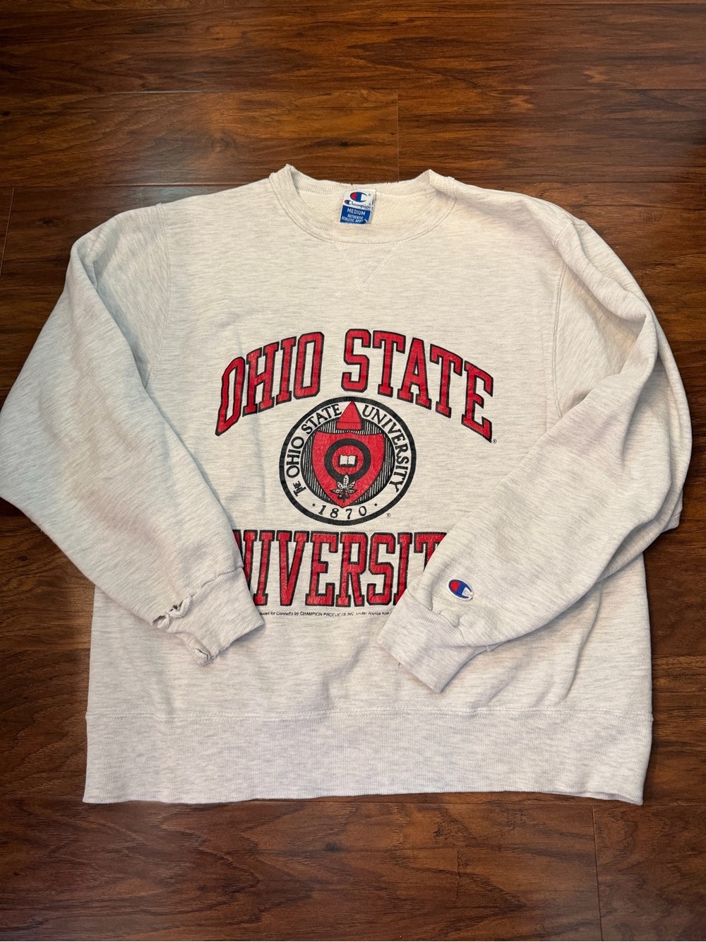 Vintage Champion Ohio State Crewneck Size M